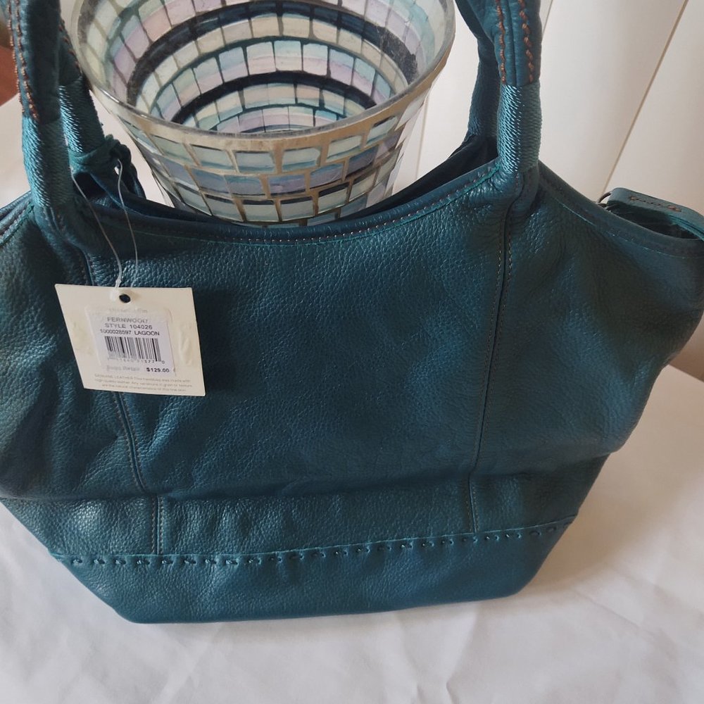 The Sak - New Emerald Green / Blue-Green purse